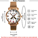 Crochet Time - Personalized Crocheting Women Hand Watch