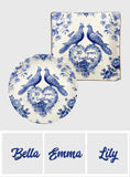 Anniversary Couple 50 Years Together - Personalized Couple Fully Printed Jewelry Dish