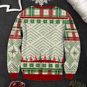 I Love My Girlfriend - Personalized Couple Ugly Sweater