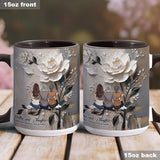 Mother And Daughters Forever Linked Together - Personalized Mother Accent Mug