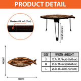 Fishing Lovers Gift - Personalized Fishing Table Custom Shape