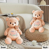 Happy 1st Mother's Day - Personalized Mother Premium Faux Fur Pillow