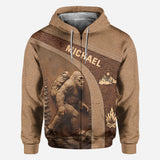 Sasquatch - Personalized Hiking All Over Shirt