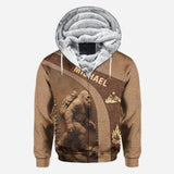 Sasquatch - Personalized Hiking All Over Shirt