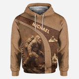 Sasquatch - Personalized Hiking All Over Shirt