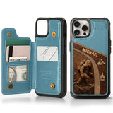 Sasquatch - Personalized Hiking Wallet Phone Case