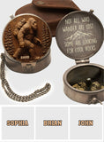 Adventure Is Out There - Personalized Hiking Compass