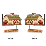 Farm Life - Personalized Farmer Wooden Wall Mount Sign