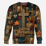 Fall For Jesus - Personalized Christian All Over Shirt