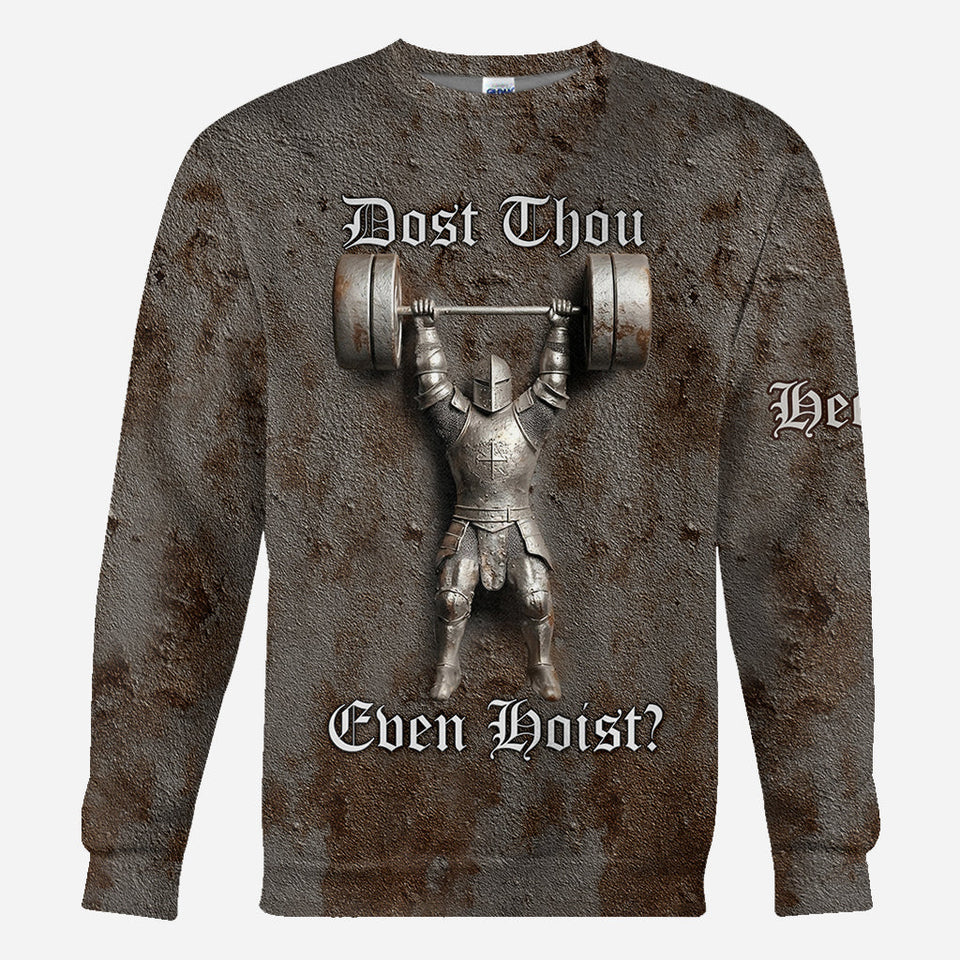 Dost Thou Even Hoist? - Personalized Fitness All Over Shirt