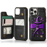 Halloween Gift For Grandma, Mama Witch - Personalized Mother Wallet Phone Case