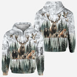 Love Hunting - Personalized Hunting All Over Shirt