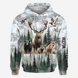 Love Hunting - Personalized Hunting All Over Shirt