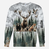 Love Hunting - Personalized Hunting All Over Shirt