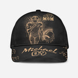 Football Mom Bleach Style - Personalized Football Classic Cap