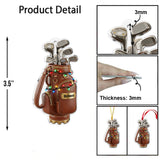Merry Christmas - Personalized Golf Ornament