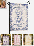 Life Is Better At Grandma House - Personalized Mother Garden Flag