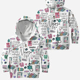 Nursing Is A Work Of Heart - Personalized Nurse All Over Shirt