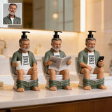 Doing Dad Sh*t, Funny Pack Of Three Bathroom Dispenser, Father's Day Gift - Personalized Father Pump Dispenser