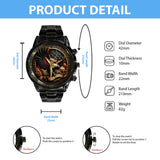 Pride & Honor - Personalized Bald Eagle Hand Watch