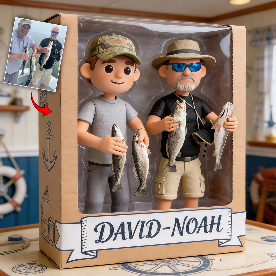 Fishing For Life - Personalized Fishing Custom Shaped Acrylic Plaque
