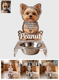 I'll Be Watching You - Personalized Dog Pet Feeder