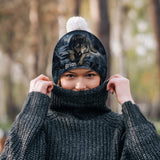Strong Wolf - Personalized Wolf Beanie Hat