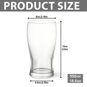 Dad Fuel - Personalized Father Beer Pint