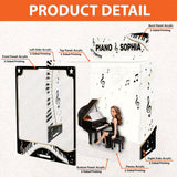 Any Photo Love Piano - Personalized Piano Acrylic Display Box