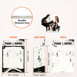 Any Photo Love Piano - Personalized Piano Acrylic Display Box