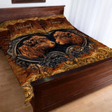 You & Me - Personalized Couple Quilt Set