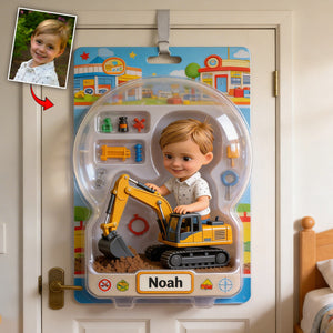 Any Photo, Any Theme - Gifts For Kids - Personalized Kid Acrylic LED Night Light