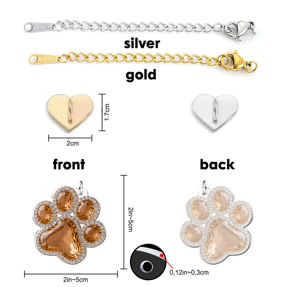 Custom Any Photo Fur Babies - Personalized Dog Dangling Charms