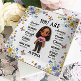 God Says You Are - Personalized Christian Fully Printed Jewelry Dish