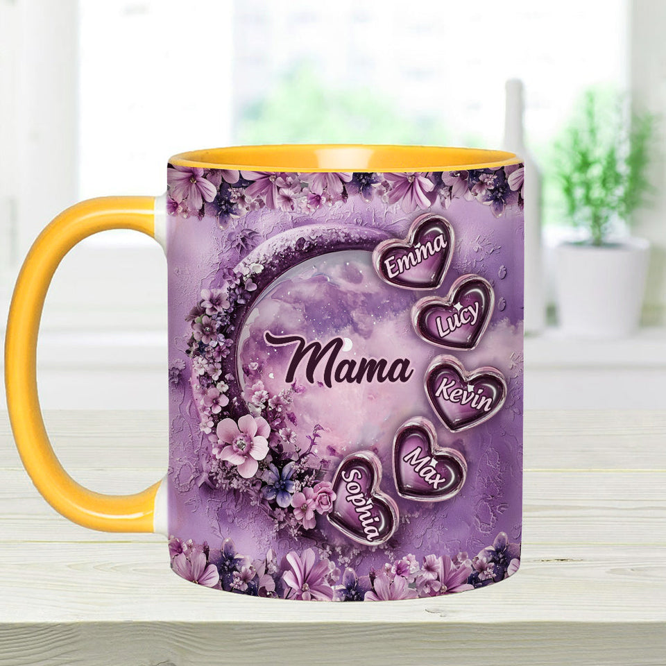 My Sweethearts Gift For Mom, Grandma,... - Personalized Mother Accent Mug