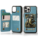 Proud Firefighter - Personalized Firefighter Wallet Phone Case