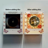 Mother And Daughter Love - Personalized Mother Rotating Music Magnet With Light