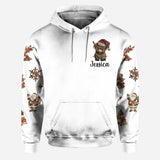 Cute Hightland Cow - Personalized Highland Cow Hoodie and Leggings