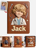 Where Dreams Begin - Personalized Kid Leather Journal