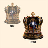 Custom Any Photo Black King - Personalized African American Custom Shaped Acrylic Plaque