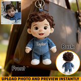 Mini Me - Personalized Kid Plush Keychain