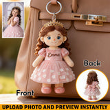 Mini Me - Personalized Kid Plush Keychain