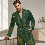 It's Always 4:20 - Personalized Weed Satin Robe