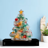 Merry Christmas - Personalized Family Paper Towel Holder