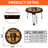 Beautiful Pets - Personalized Dog Table Custom Shape