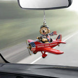 Happy Anniversary - Personalized Dog Car Ornament