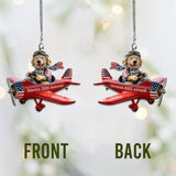 Happy Anniversary - Personalized Dog Car Ornament