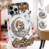 I Love You To The Moon And Back - Personalized Mother Full Print Phone Case