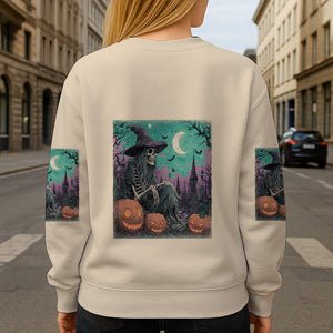 Town Of Halloween - Personalized Witch All Over Shirt