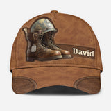Proud Veteran - Personalized Veteran Classic Cap